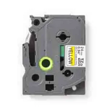 Brother Black on Yellow Label Printer Tape, 8 m Length, 24mm Label Length - TZe-SL651 product image