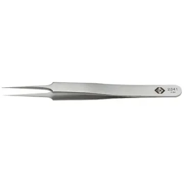 EUROSTAT 110 mm, Stainless Steel, ESD Tweezers - 45-015-0675A product image