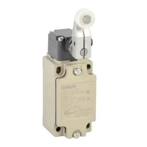 Omron Roller Lever Limit Switch, 1NC/1NO, IP67, Metal Housing - D4B-2111N product image