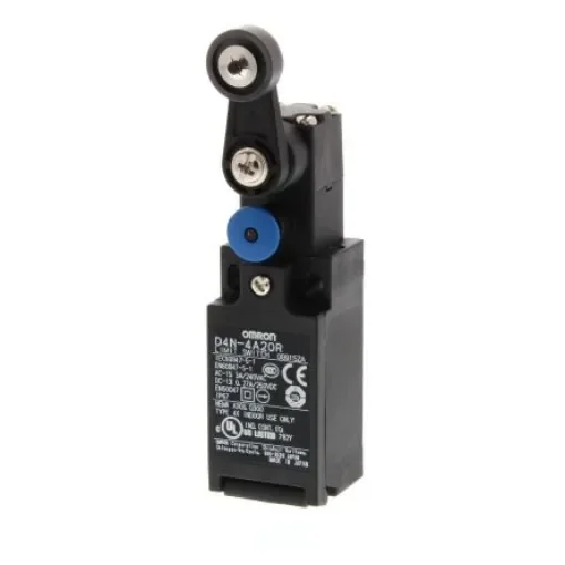 Omron Roller Lever Limit Switch, 1NC/1NO, IP67 - D4N-4A20R product image
