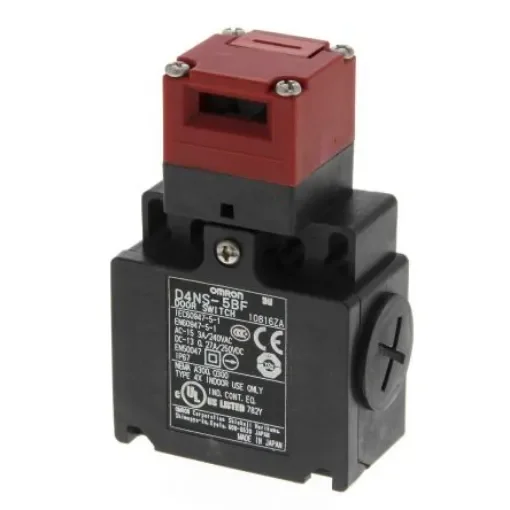 Omron D4NS Safety Interlock Switch, 1NC/1NO, Keyed - D4NS-5AF product image
