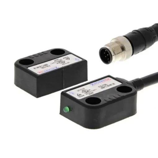 Omron F3S Series Hall Coded Non-Contact Safety Switch, Plastic Housing, 2NC, M12 - F3S-TGR-NMPC-20-M1J8 product image