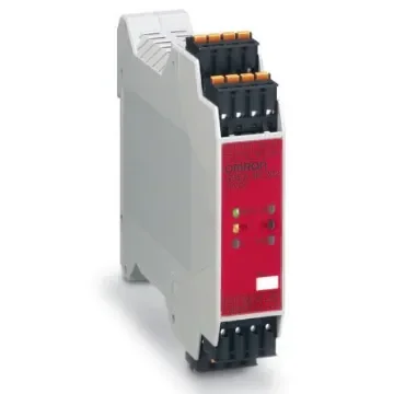 Omron Basic Unit G9SX Time Delay Safety Relay, 24V dc, Single/Dual-Channel, 2 Safety Contacts - G9SX-BC202-RC DC24 product image