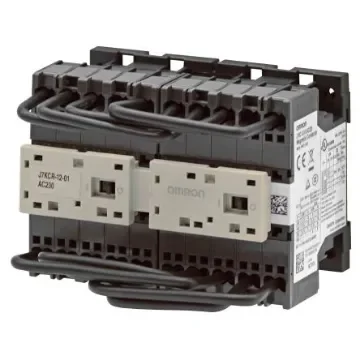 Omron Contactor, 24 V dc Coil, 1-Pole, 12 A, 1NC - J7KCR-12-01 DC24 product image