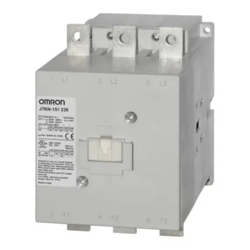 Omron Contactor, 230 V ac Coil, 3-Pole, 150 A, 75 kW - J7KN-151 230 product image