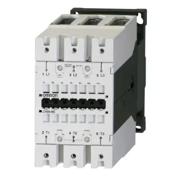 Omron Contactor, 230 V ac Coil, 3-Pole, 90 A, 45 kW - J7KN-90 230 product image