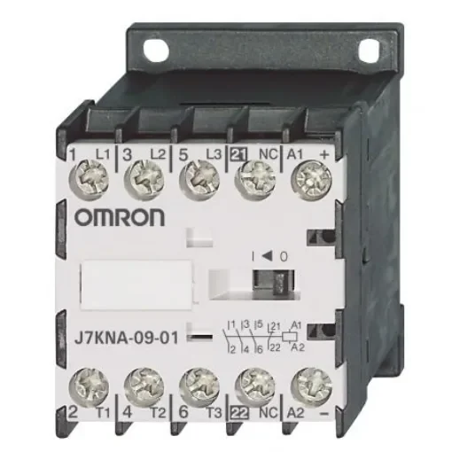 Omron Contactor, 230 V ac Coil, 3-Pole, 9 A, 4 kW, 3NO - J7KNA-09-01 230 product image