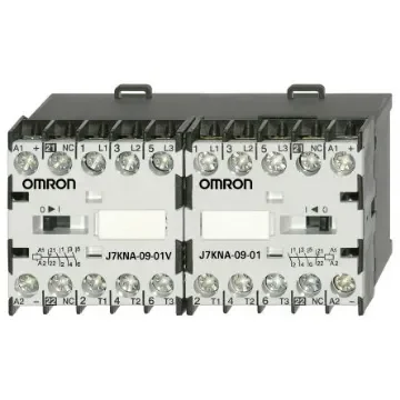 Omron Contactor, 24 V dc Coil, 3-Pole, 9 A, 4 kW, 3NO - J7KNA-09-01R 24D product image