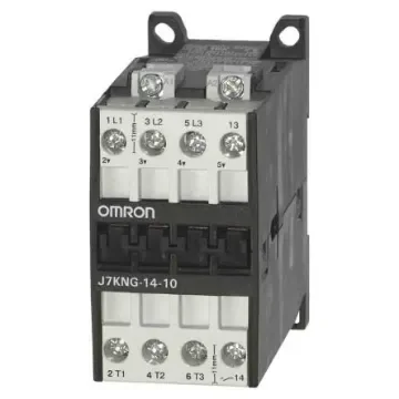 Omron Contactor, 24 V dc Coil, 3-Pole, 14 A, 5.5 kW - J7KNG-14-10 24D product image