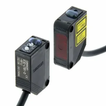 Omron Through Beam Photoelectric Sensor, Block Sensor, 60 m Detection Range - E3Z-LT61 2M product image