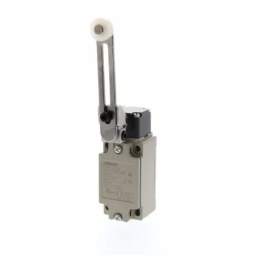 Omron Adjustable Roller Lever Limit Switch, 1NC/1NO, IP67, Metal Housing, 400V ac Max, 10A Max - D4B-2116N product image