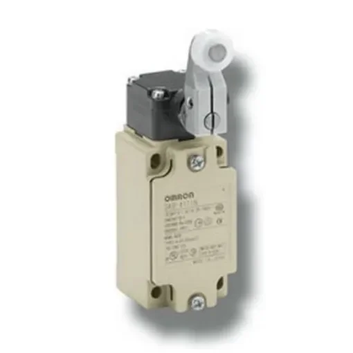 Omron Roller Lever Limit Switch, 2NC, IP67, Metal Housing, 400V ac Max, 10A Max - D4B-2A15N product image