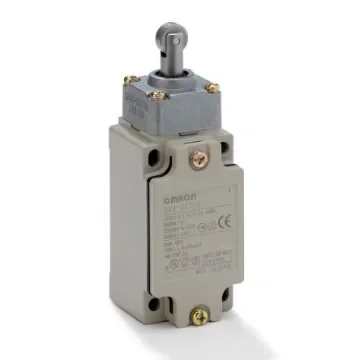 Omron D4B Series Roller Plunger Safety Limit Switch, 2NC, IP67, Aluminium Housing, 400V ac Max, 10A Max - D4B-4A71N product image