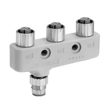 Omron Connector Set for Use with Safety Sensor - F39-GCN4-L product image