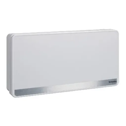 Schneider Electric 20 Way Metal Consumer Unit, 100A, IP3x (with cover), IPxx D (on top) EZ9E20 - EZ9E20MCU product image