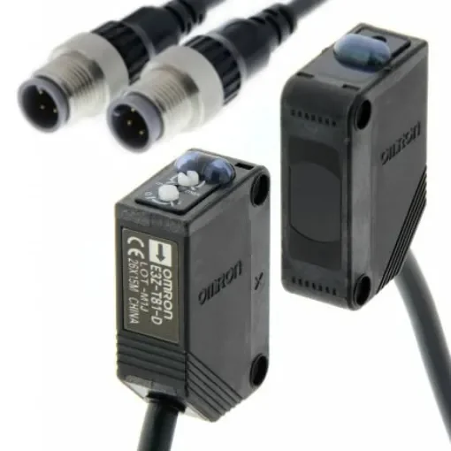 Omron Through Beam Photoelectric Sensor, Block Sensor, 15 m Detection Range - E3Z-T81-M1TJ-IL2 0.3M product image