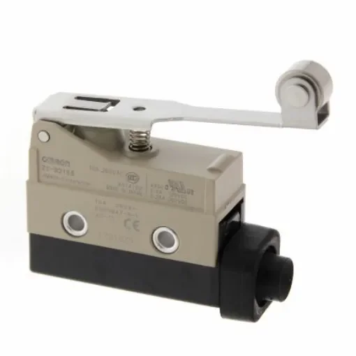 Omron Hinge Lever Limit Switch, 1NC/1NO, IP67, SPDT, Metal Housing, 240V ac Max, 15A Max - ZC-W2155 product image