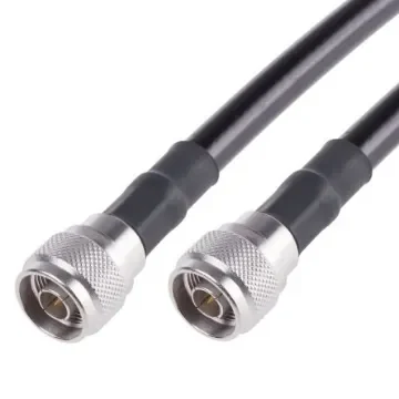 Radiall Male N Type to Male N Type, 1m, RG213 Coaxial, Terminated50 O - R284C0351037 product image