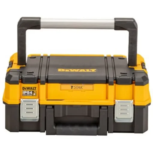DeWALT TSTAK Shallow Box Plastic Tool Box, 440 x 440 x 183mm - DWST83344-1 product image