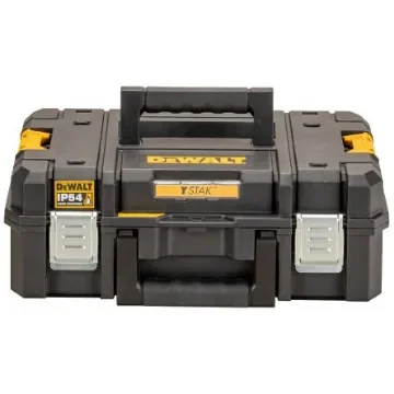 DeWALT TSTAK Shallow Box Plastic Tool Box, 440 x 440 x 162mm - DWST83345-1 product image