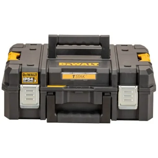 DeWALT TSTAK Shallow Box Plastic Tool Box, 440 x 440 x 162mm - DWST83345-1 product image