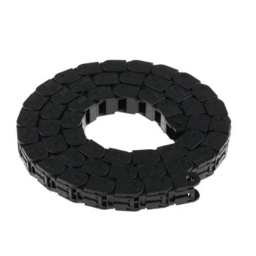 Igus 7, e-chain Black Cable Chain - Flexible Slot, W16.5 mm x D15mm, L1m, 38 mm Min. Bend Radius, Igumid G - 07.10.038.0 product image