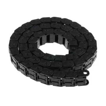 Igus 7, e-chain Black Cable Chain - Flexible Slot, W22.5 mm x D15mm, L1m, 38 mm Min. Bend Radius, Igumid G - 07.16.038.0 product image