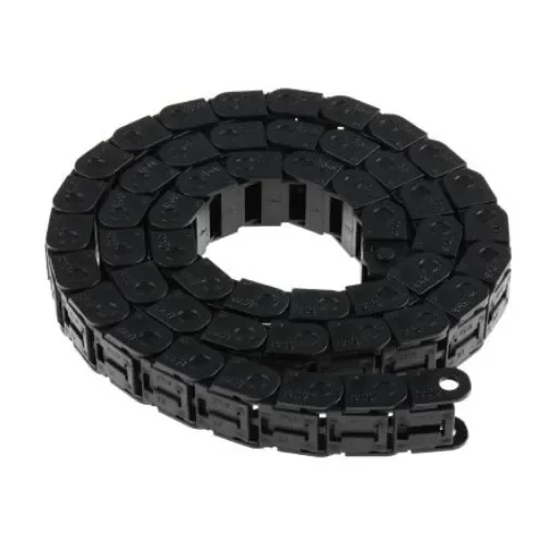 Igus 7, e-chain Black Cable Chain - Flexible Slot, W22.5 mm x D15mm, L1m, 38 mm Min. Bend Radius, Igumid G - 07.16.038.0 product image