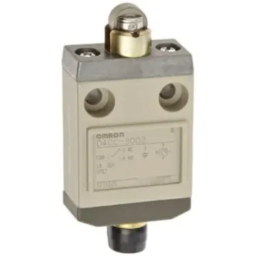 Omron Roller Plunger Limit Switch, NO/NC, IP67, SPDT, 1A Max - D4CC-3002 product image