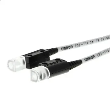 Omron Standard Fibre Optic Sensor 4000 mm, IP67 - E32-T14 5M product image