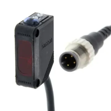 Omron Through Beam Photoelectric Sensor, 15 m Detection Range - E3Z-T81-D-M1J-1 0.3M product image