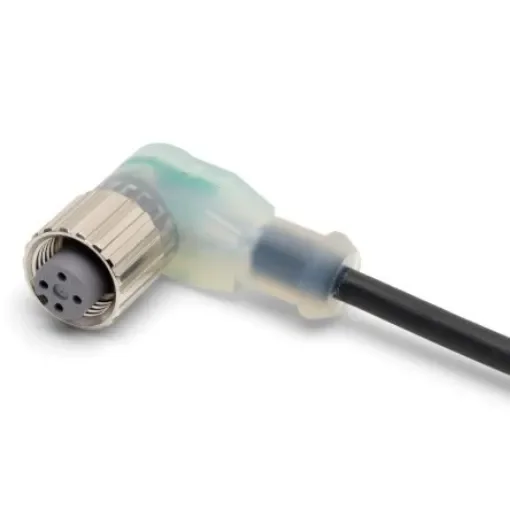 Omron 4 way M12 to Unterminated Sensor Actuator Cable, 2m - XS2F-M12PVC4A2MPLED product image