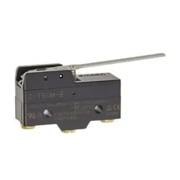 Omron Hinge Lever Limit Switch, IP00, SPDT, 500V ac Max, 15A Max - Z-15GM product image