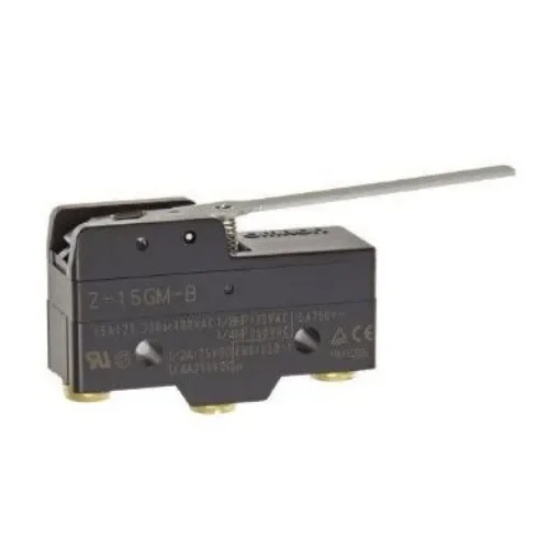 Omron Hinge Lever Limit Switch, IP00, SPDT, 500V ac Max, 15A Max - Z-15GM product image