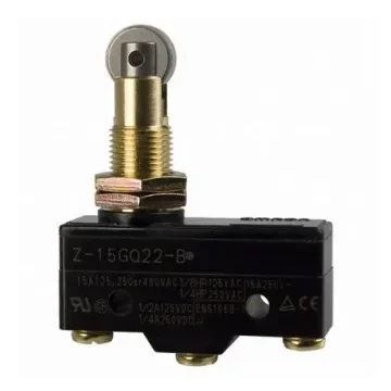 Omron Hinge Roller Lever Limit Switch, IP00, SPDT, 500V ac Max, 15A Max - Z-15GM22 product image