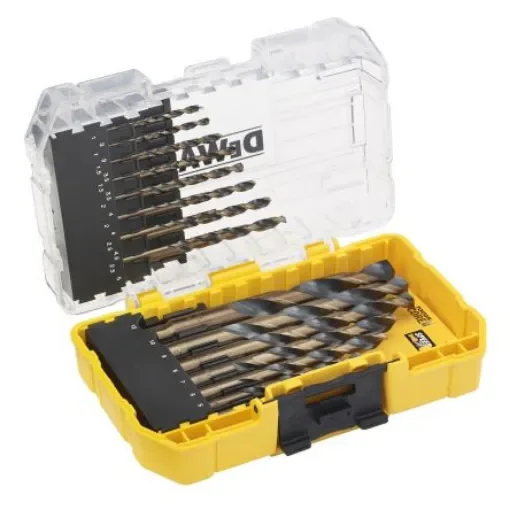 DeWALT 23-Piece Twist Drill Bit Set for Multi-Material, 12mm Max, 1mm Min, HSS-G Bits - DT70729-QZ product image