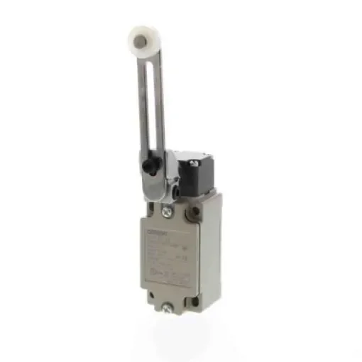 Omron Adjustable Roller Lever Limit Switch, 2NC, IP67, DPST, Metal Housing, 400V ac Max, 20A Max - D4B-4A16N product image