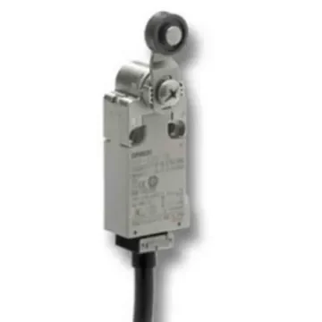 Omron Roller Plunger Limit Switch, 1NC/1NO, IP67, DPST, Metal Housing, 240V ac Max, 10A Max - D4F-102-3D product image