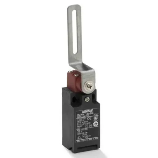 Omron Lever Limit Switch, 1NC/1NO, IP67, DPST, Metal Housing, 240V ac Max, 10A Max - D4NH-4ABC product image