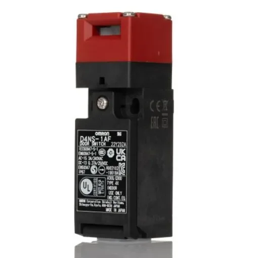 Omron D4NS Safety Interlock Switch, 1NC/1NO, Keyed, Plastic - D4NS-1AF product image