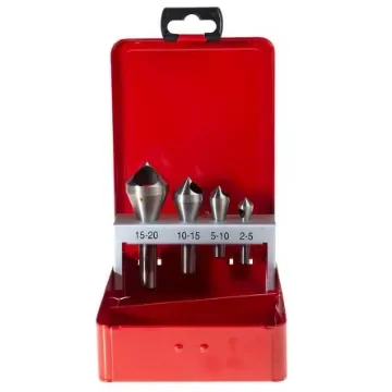 RS PRO HSS Countersink Drill Bit Set, 2mm Head, 90°, 4 Piece(s) - 215518 product image