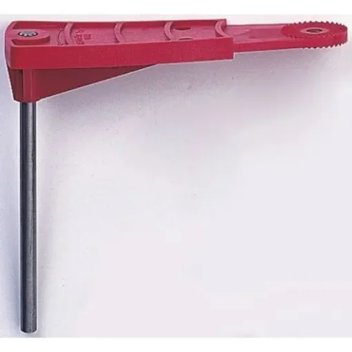 Brady Red Glass-Reinforced Nylon Valve & Hose Lockout Accessories - UNIVERSAL BALL VALVE L/O LRG ARM ADAPTER product image