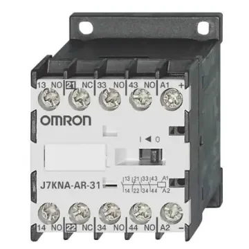 Omron Contactor, 24 V dc Coil, 4-Pole, 10 A, 3NO + 1NC - J7KNA-AR-31 24VS product image