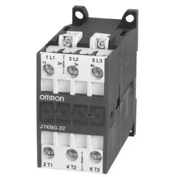 Omron Contactor, 24 V dc Coil, 3-Pole, 32 A, 15 kW, 3NO - J7KNG-32 24D product image