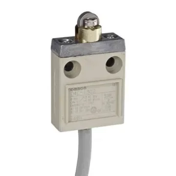Omron Roller Plunger Limit Switch, IP67, SPDT, 5A Max - D4C-1302 product image