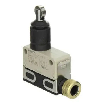Omron Roller Plunger Limit Switch, IP67, SPDT, 250V ac Max - D4E-1D20N product image
