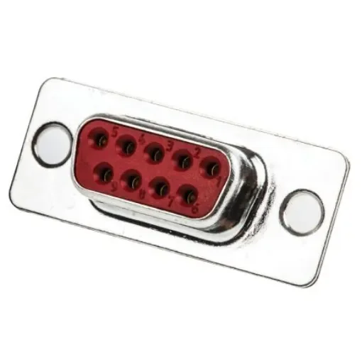 FCT from Molex 9 Way Panel Mount D-sub Connector Socket - F09S-K700 / 1731100011 product image