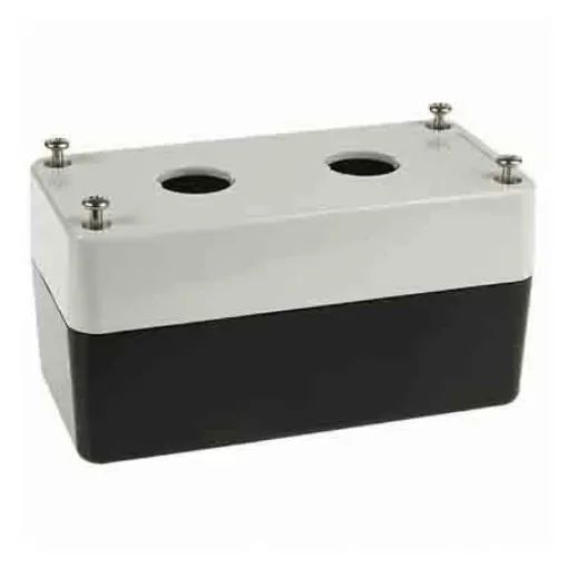 Omron A22Z Control Station Enclosure - 2 Hole 22mm Diameter - A22Z-B102 product image