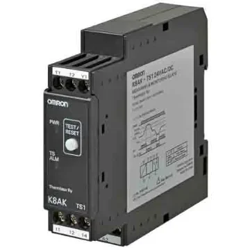 Omron Temperature Monitoring Relay, 1 Phase - K8AK-TS1 100-240VAC product image