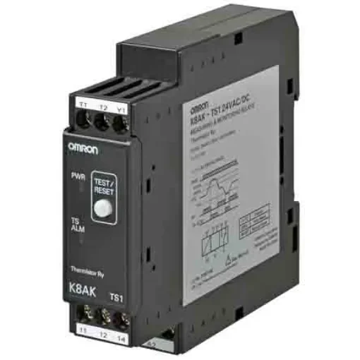 Omron Temperature Monitoring Relay, 1 Phase - K8AK-TS1 100-240VAC product image